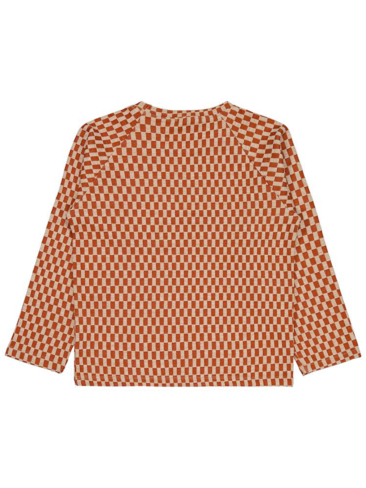 Civil Boys Dama Desenli 6-9 Yaş Sweatshirt - Turuncu9-10 Yaş