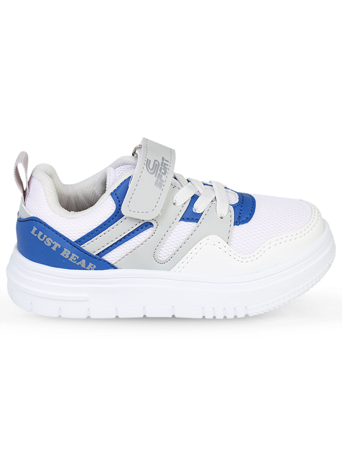 Civil Sport Erkek Çocuk Spor Ayakkabı 26-30 Numara Beyaz-Saks