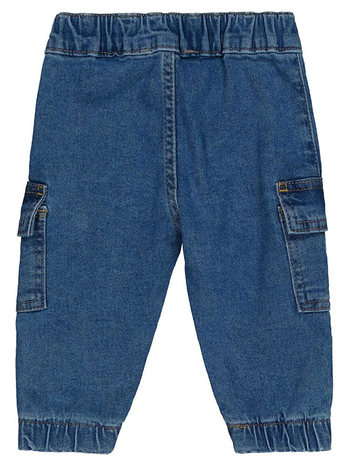 Civil Baby Luk Kargo 6-18 Ay Pantolon - Mavi 9-12 Ay