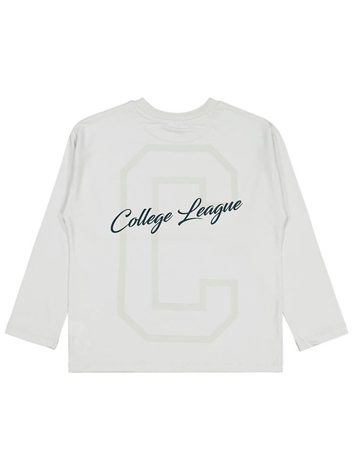 Civil Boys College Baskılı 6-9 Yaş Sweatshirt - Gri7-8 Yaş