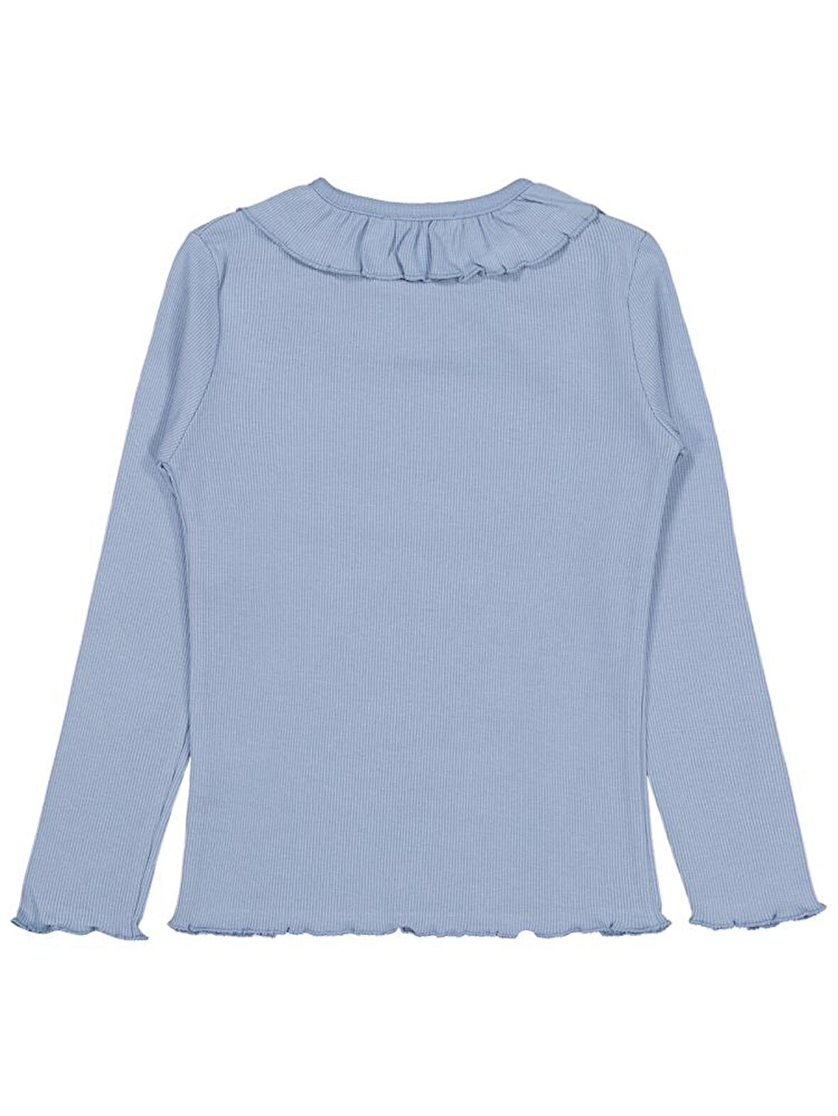 Civil Girls Yakalı 6-9 Yaş Sweatshirt - Mavi 6-7 Yaş