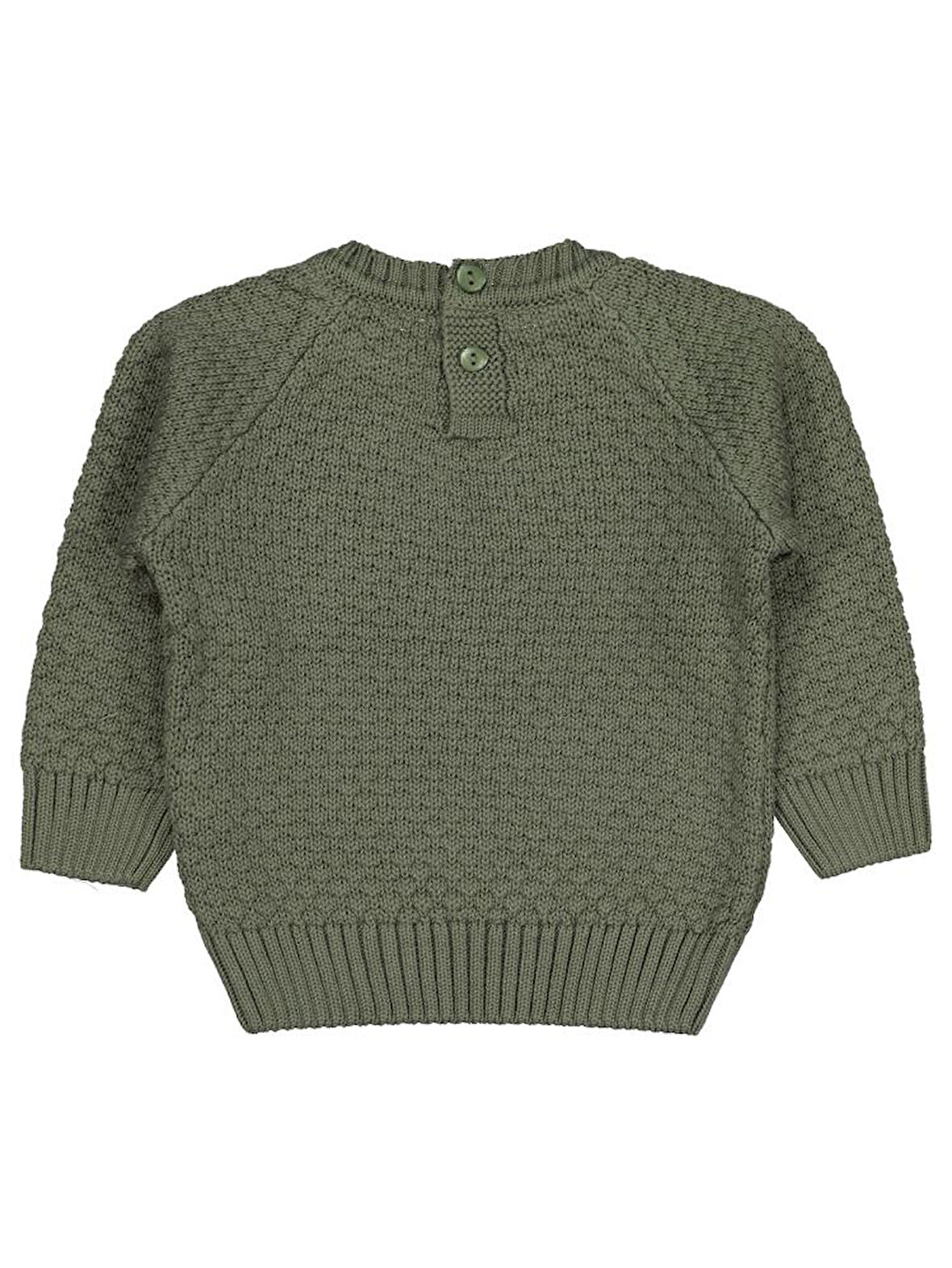 Civil Baby Wılme Örgülü 6-18 Ay Kazak - Haki18-24 Ay