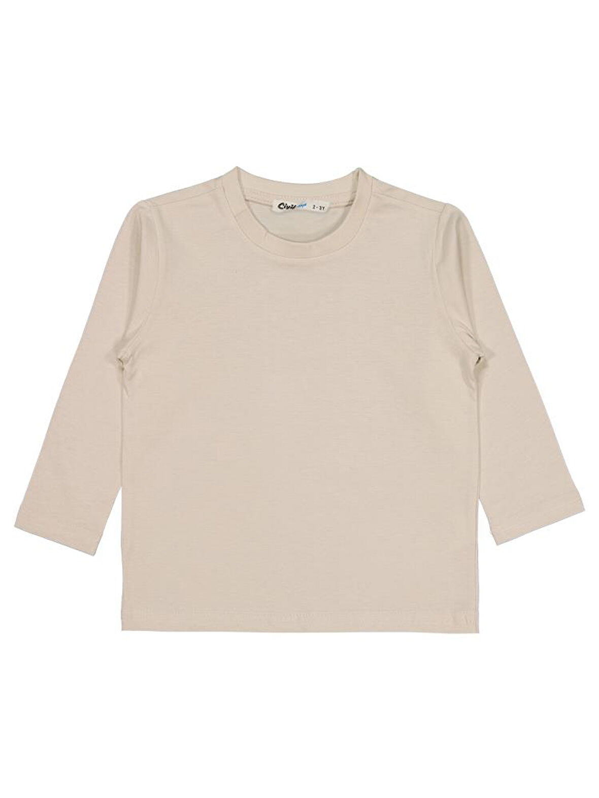 Civil Boys Basic 2-5 Yaş Sweatshirt - Bej 2-3 Yaş