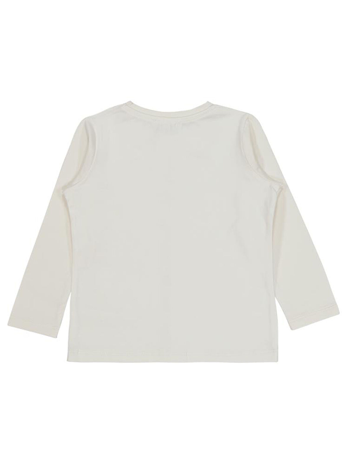 Civil Girls Basic 2-5 Yaş Sweatshirt - Ekru 4-5 Yaş