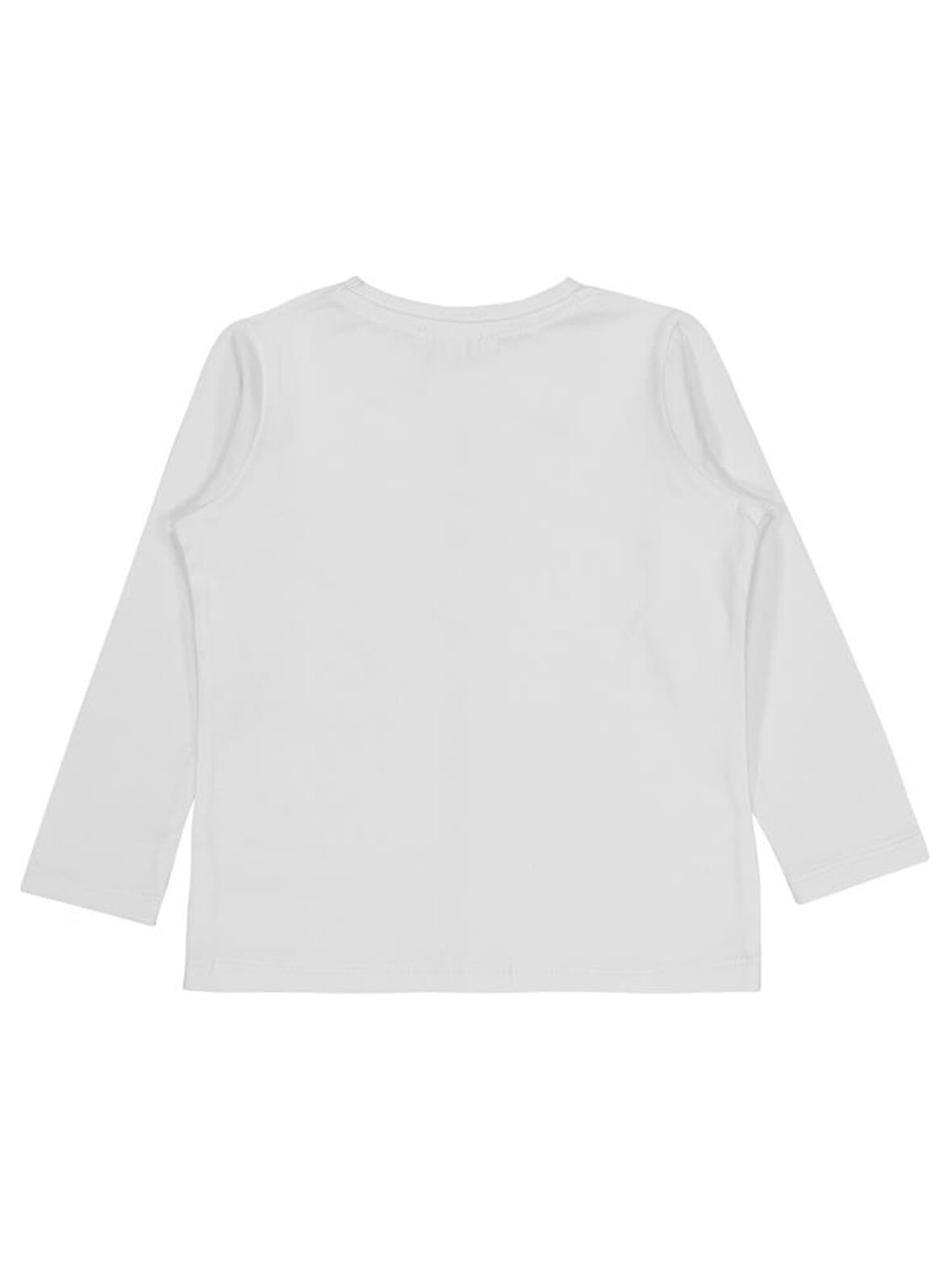 Civil Girls Basic 2-5 Yaş Sweatshirt - Beyaz 4-5 Yaş