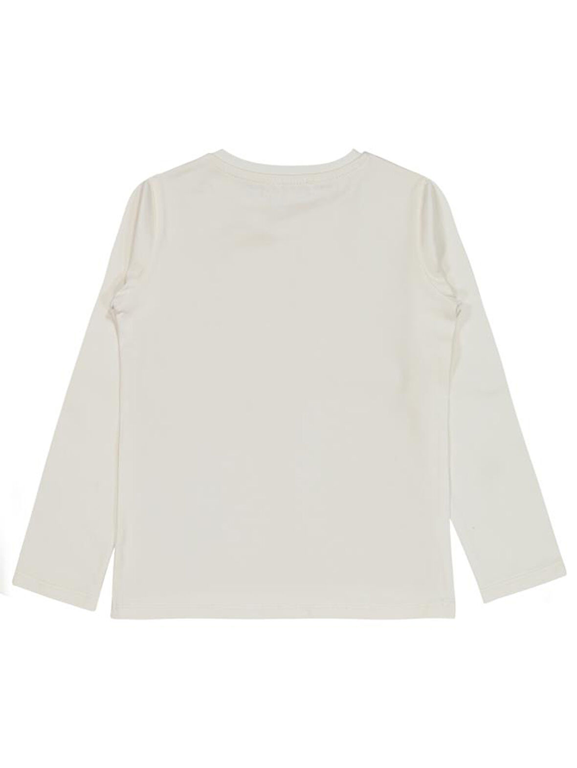 Civil Girls Basic 10-13 Yaş Sweatshirt - Ekru 12-13 Yaş