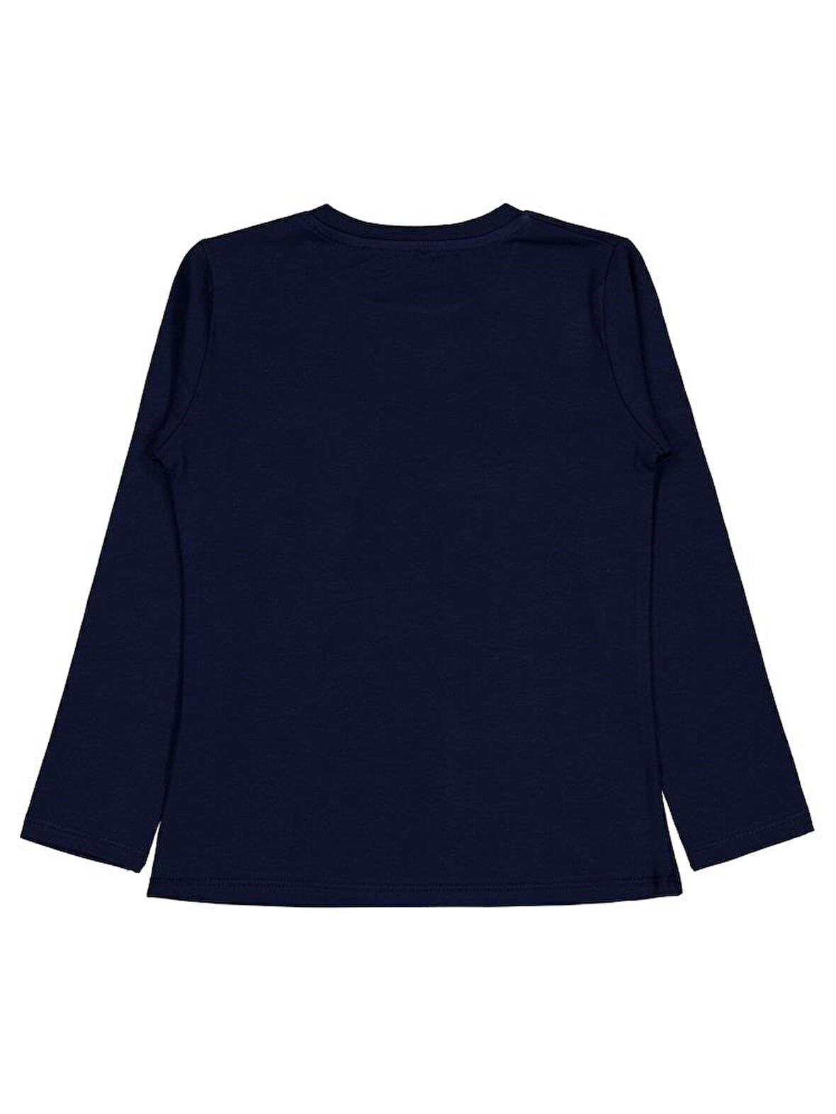 Civil Girls Kelebek Baskılı 6-9 Yaş Sweatshirt - Lacivert 8-9 Yaş