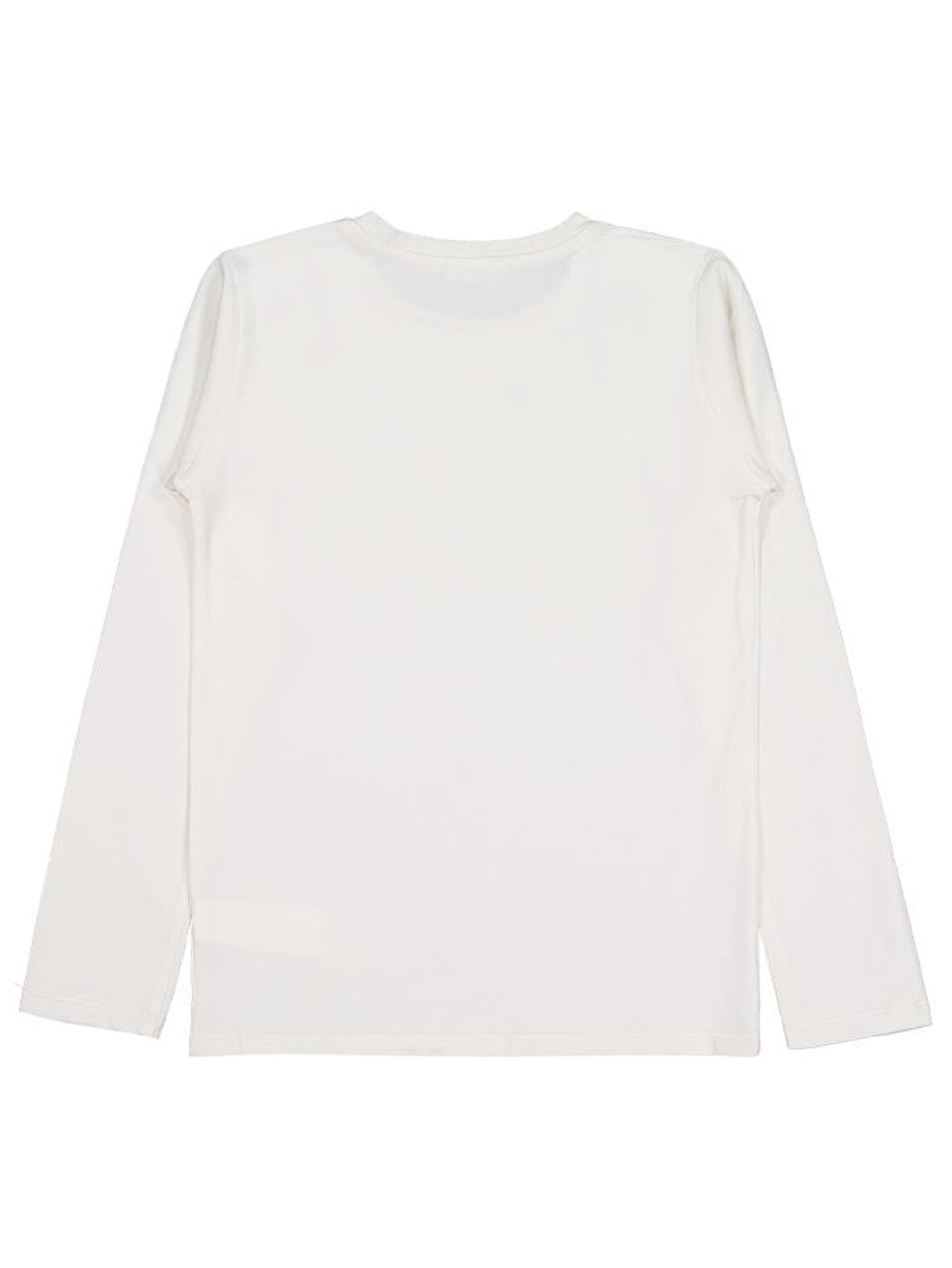 Civil Girls College Baskılı 10-13 Yaş Sweatshirt - Ekru 13-14 Yaş