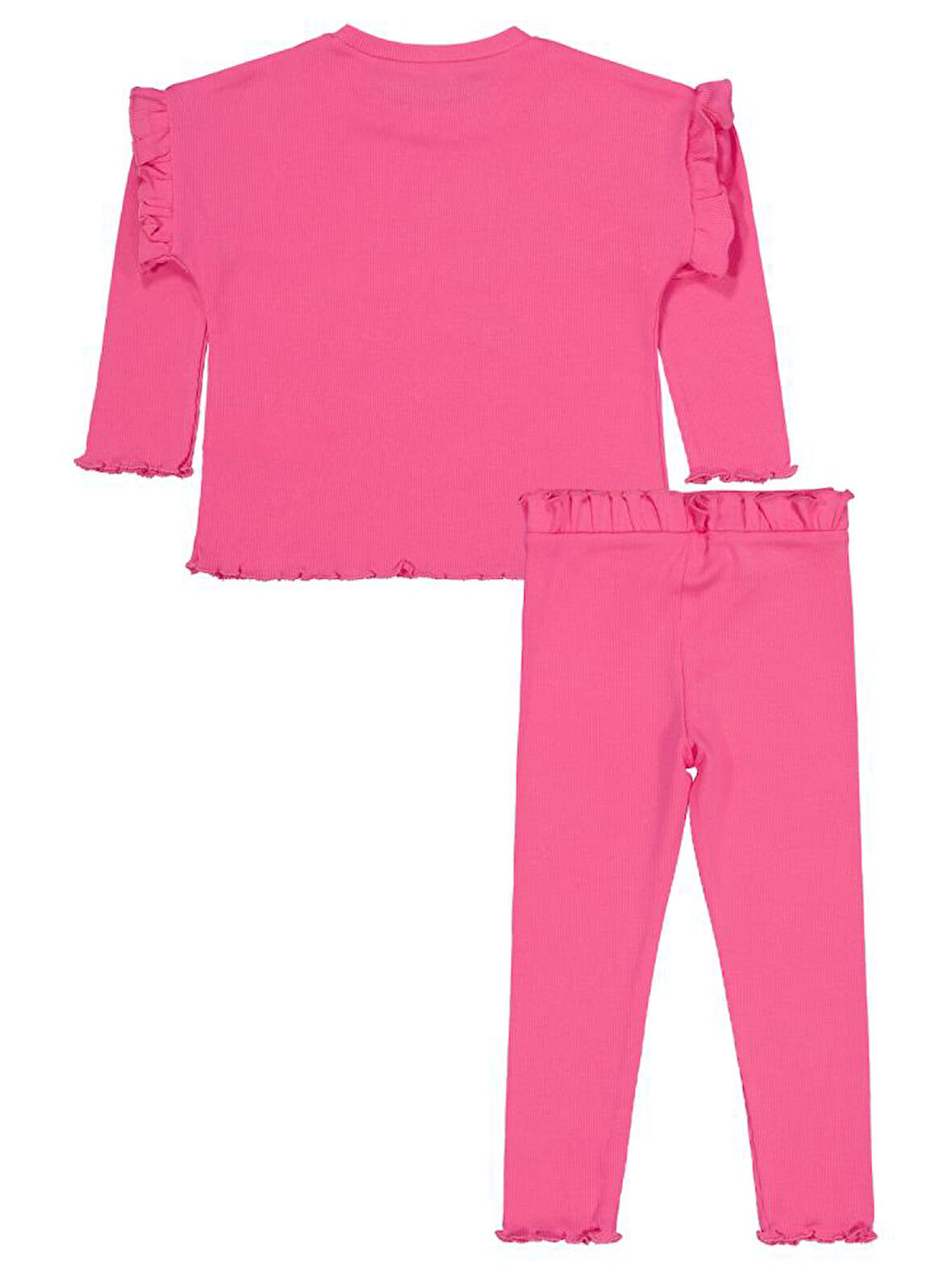 Civil Girls Unicorn Baskılı 2-5 Yaş Takım - Pembe 3-4 Yaş