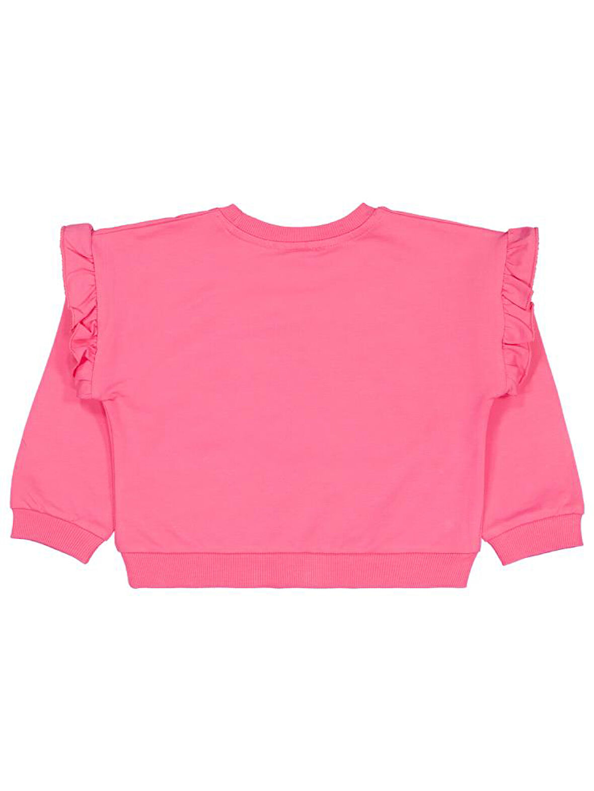 Civil Girls Renkli Papatya Baskılı 2-5 Yaş Sweatshirt - Pembe 2-3 Yaş
