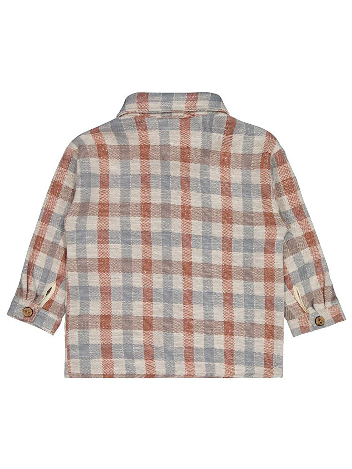 Civil Boys Ekoseli 2-5 Yaş Gömlek - Turuncu2-3 Yaş