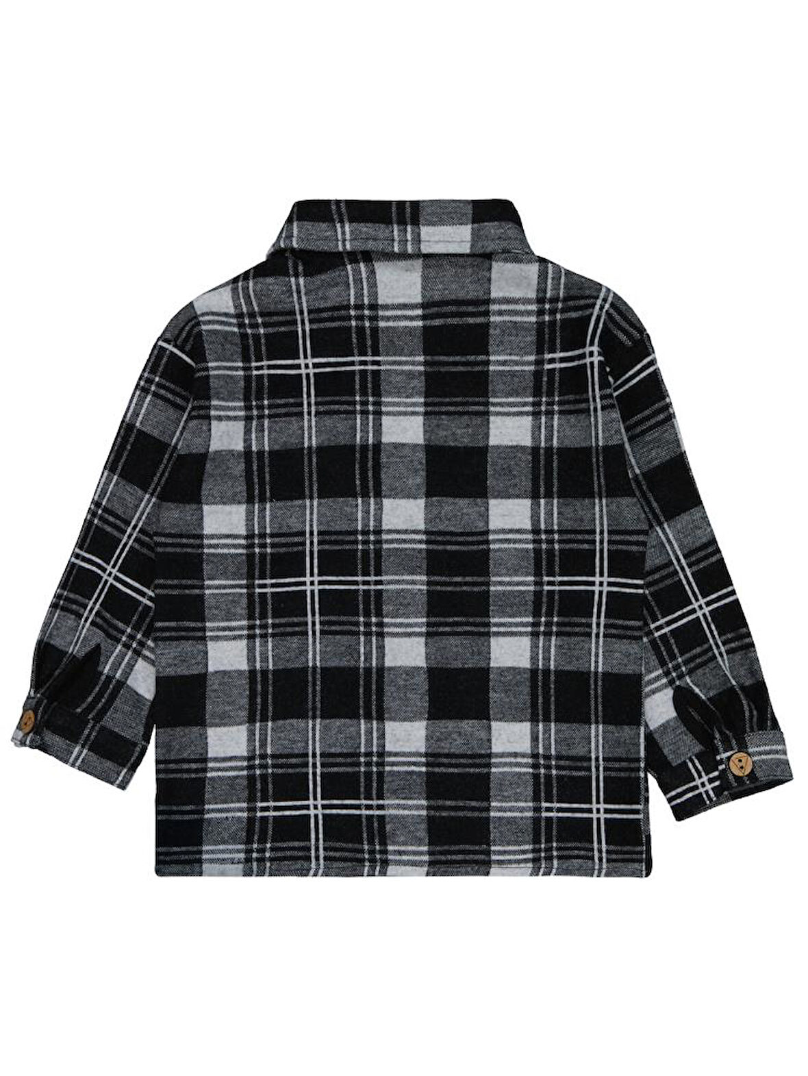 Civil Boys Ekoseli 2-5 Yaş Gömlek - Siyah5-6 Yaş