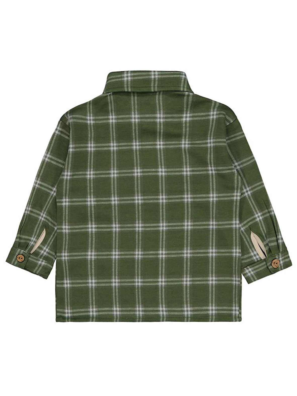 Civil Boys Ekoseli 2-5 Yaş Gömlek - Haki5-6 Yaş