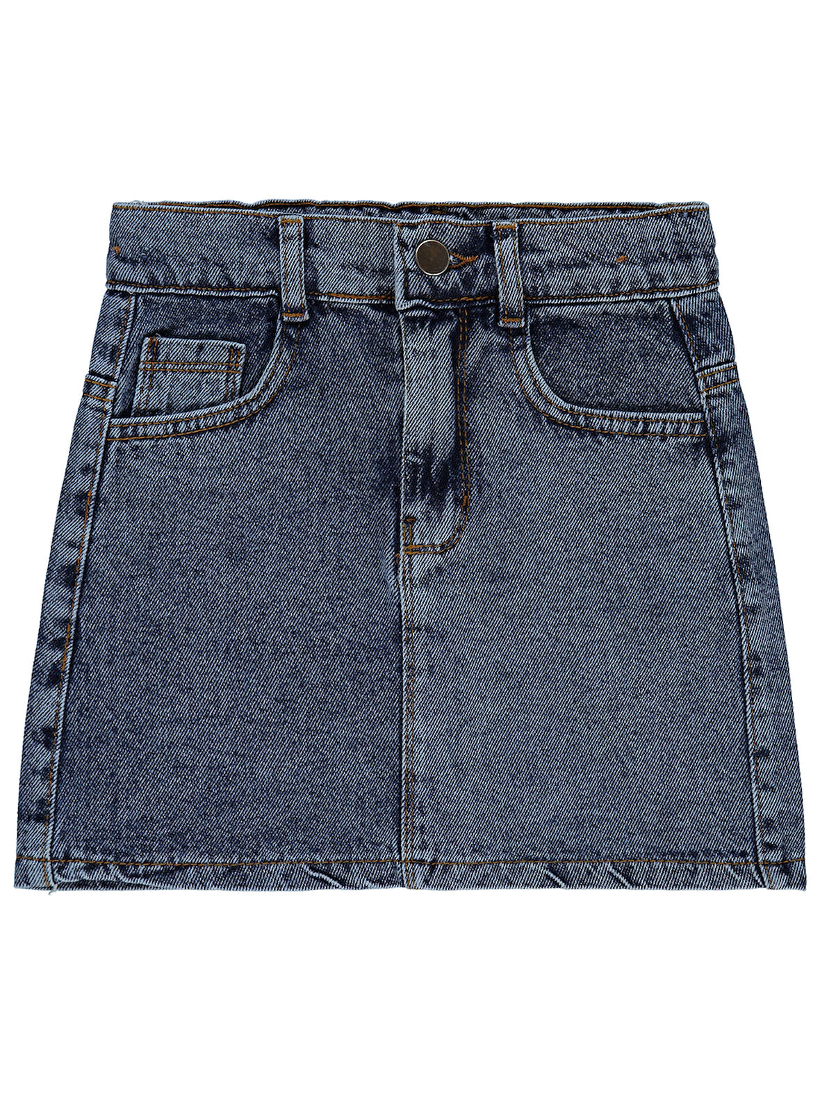 Civil Girls Kız Çocuk Etek 6-9 Yaş Mavi