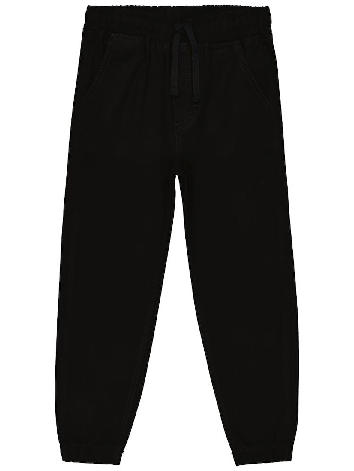 Civil Boys Beli Paçası Lastikli 10-13 Yaş Pantolon - Siyah10-11 Yaş