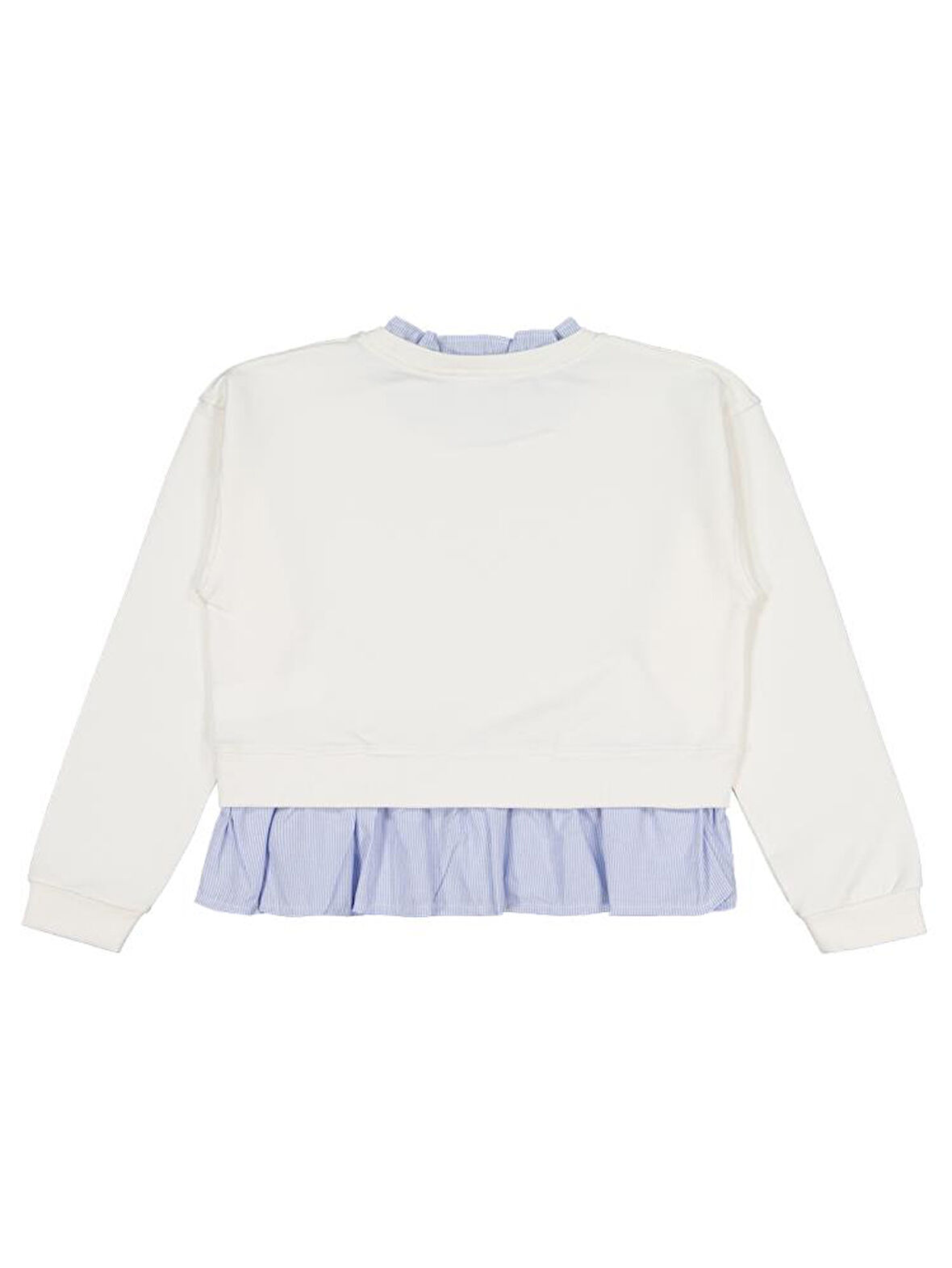 Civil Girls Fabulous Baskılı 10-13 Yaş Sweatshirt - Ekru 13-14 Yaş