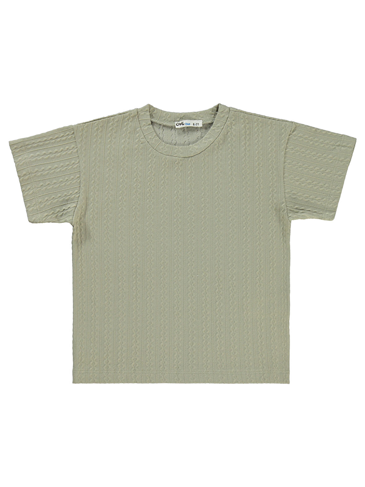 Civil Boys Erkek Çocuk Tişört 6-9 Yaş Haki