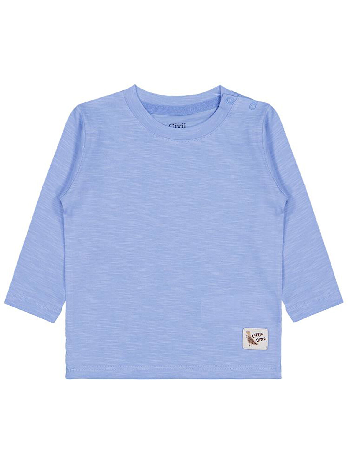 Civil Baby Süs Etiketli 6-18 Ay Sweatshirt - Mavi 6-9 Ay