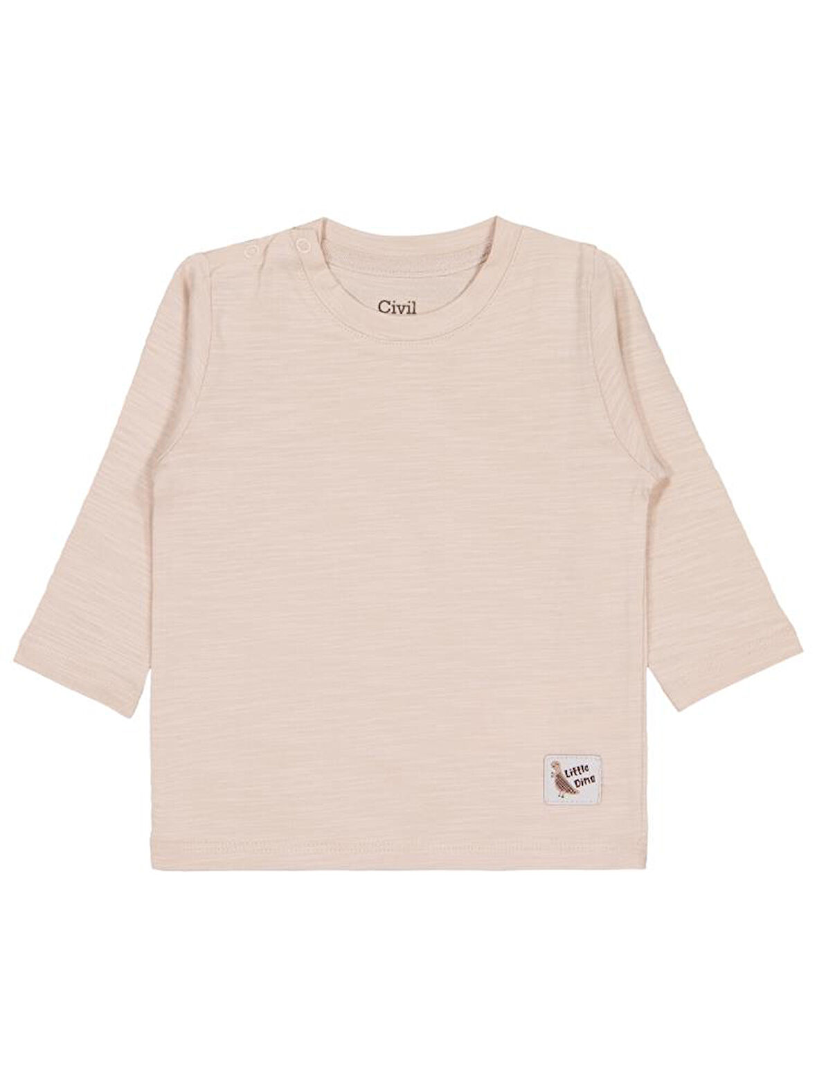 Civil Baby Süs Etiketli 6-18 Ay Sweatshirt - Bej 9-12 Ay