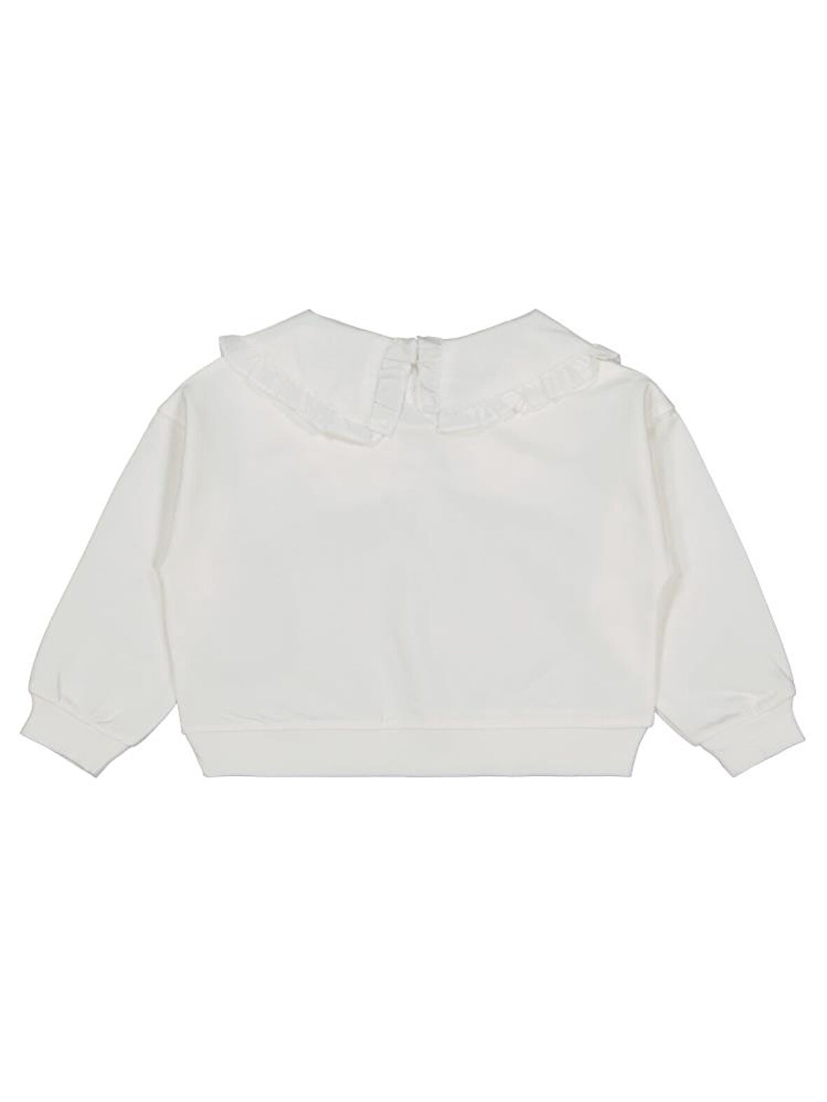 Civil Girls NewYork Baskılı 2-5 Yaş Sweatshirt - Ekru5-6 Yaş