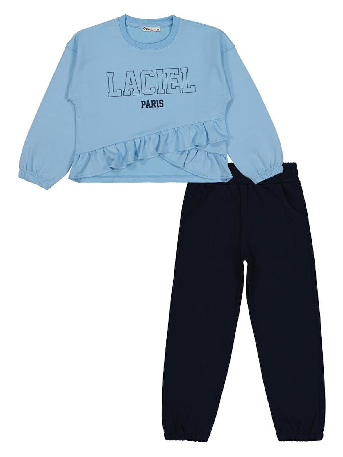 Civil Girls LACIEL Baskılı 6-9 Yaş Eşofman Takımı - Mavi9-10 Yaş