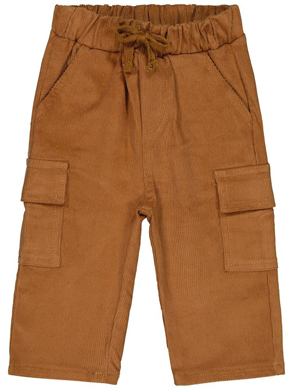 Civil Baby Kargo 6-18 Ay Pantolon - Kahve 9-12 Ay