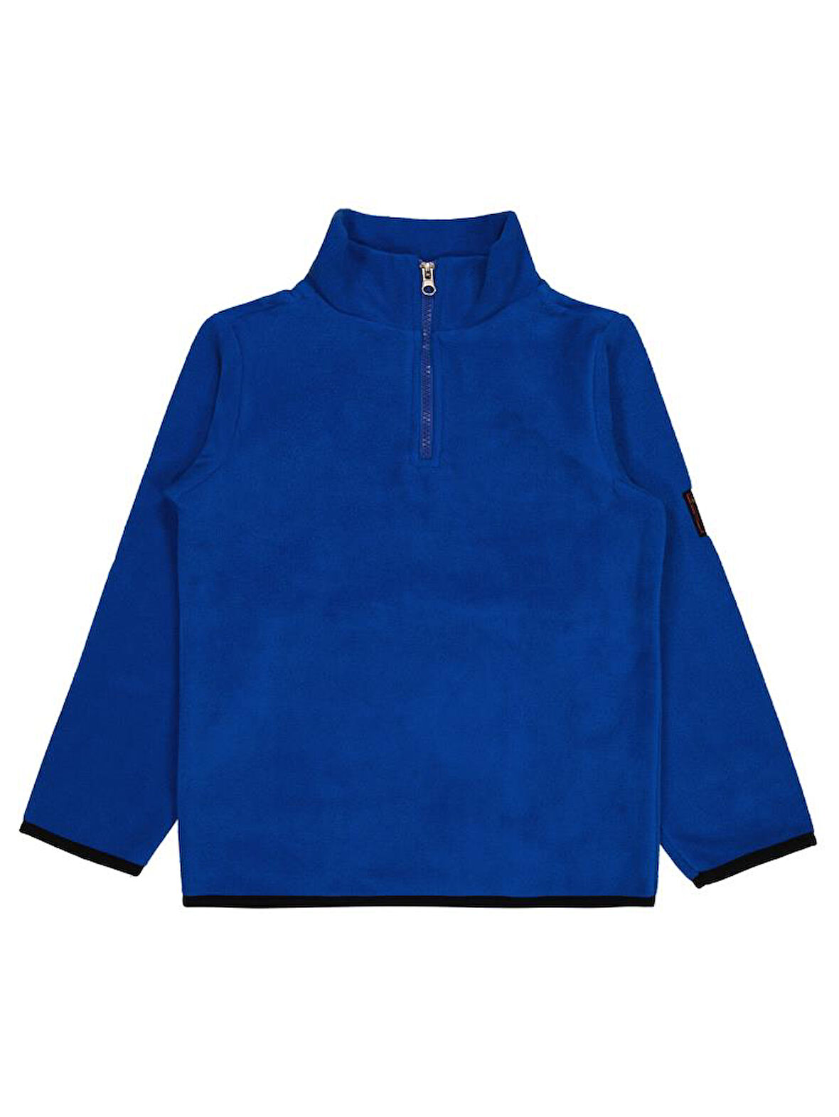 Civil Boys Fermuarlı Armalı Polar 10-13 Yaş Sweatshirt - Mavi 12-13 Yaş