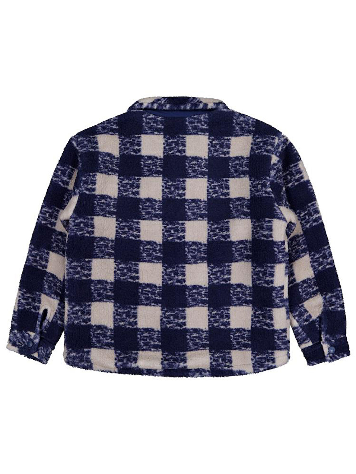 Civil Boys Ekoseli Welsoft 6-9 Yaş Gömlek - Lacivert 6-7 Yaş