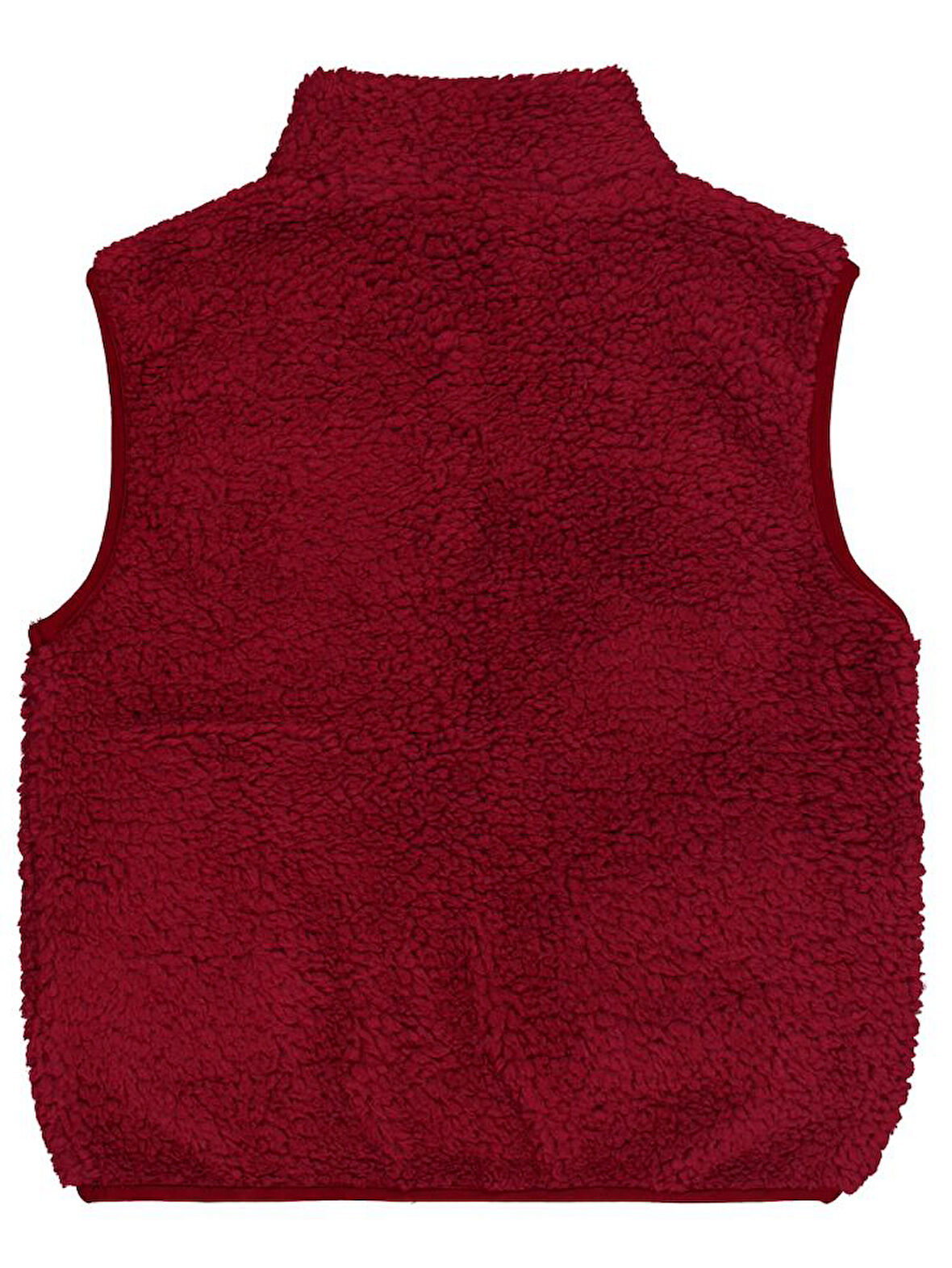 Civil Boys Cepli Fermuarlı 2-5 Yaş Yelek - Bordo 5-6 Yaş