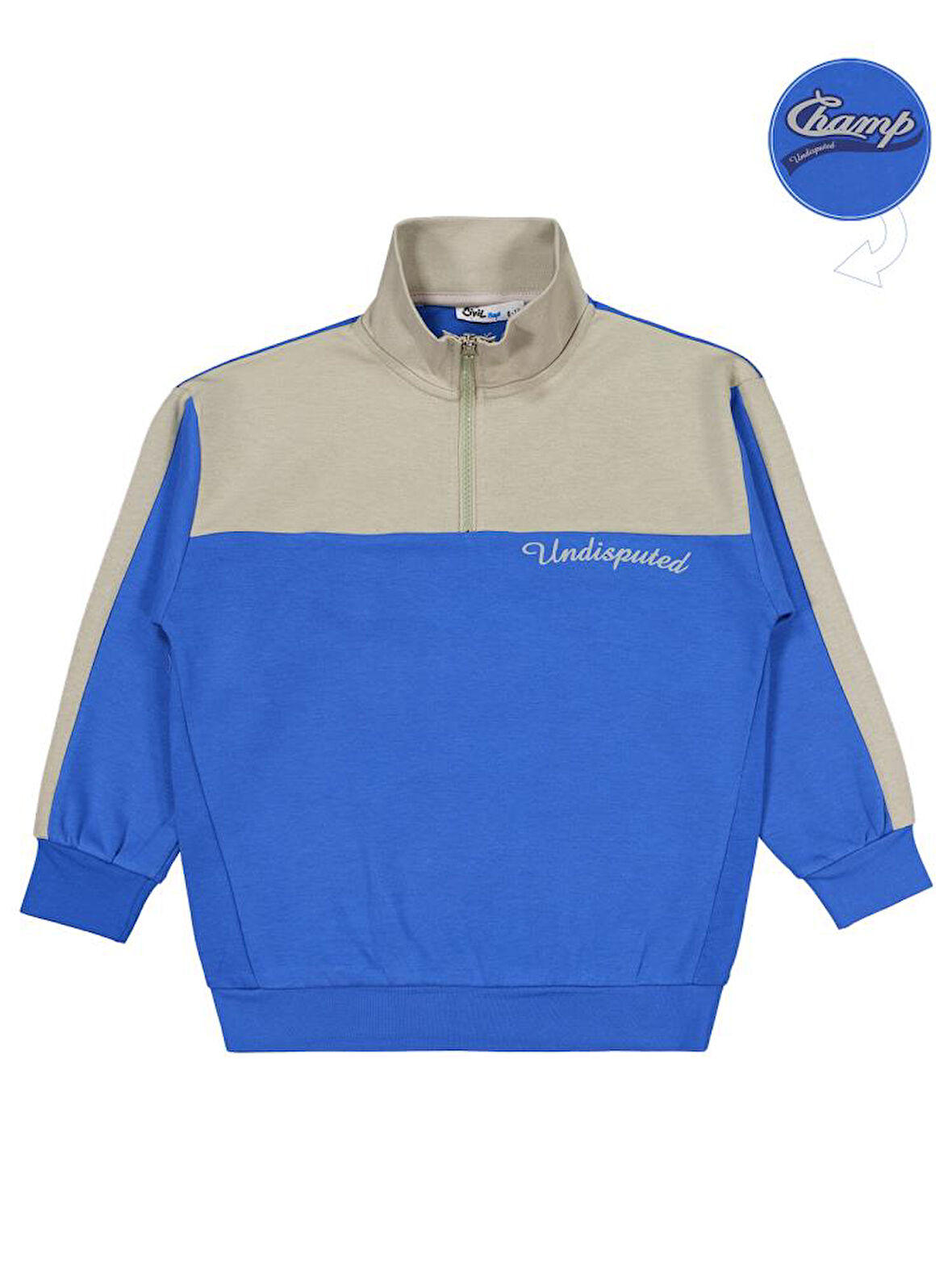 Civil Boys Game Over Baskılı 10-13 Yaş Sweatshirt - Mavi 10-11 Yaş