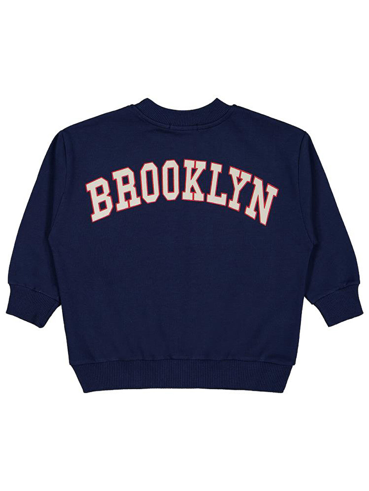 Civil Boys Brooklyn Baskılı 2-5 Yaş Sweatshirt - Lacivert 3-4 Yaş