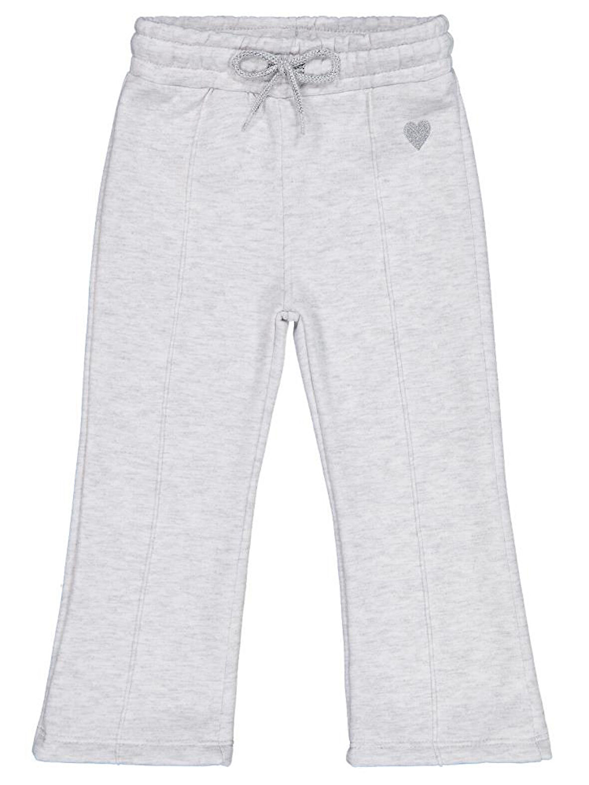 Civil Girls Kalp Nakışlı 2-5 Yaş Eşofman Altı - Gri2-3 Yaş