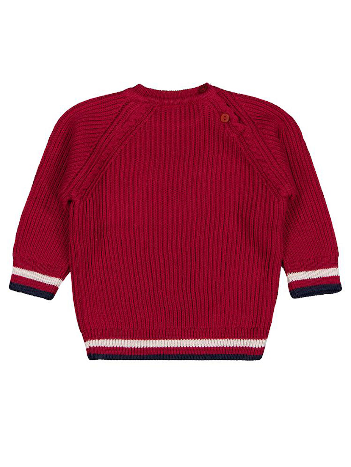 Civil Baby M Nakışlı 6-18 Ay Kazak - Kırmızı 12-18 Ay