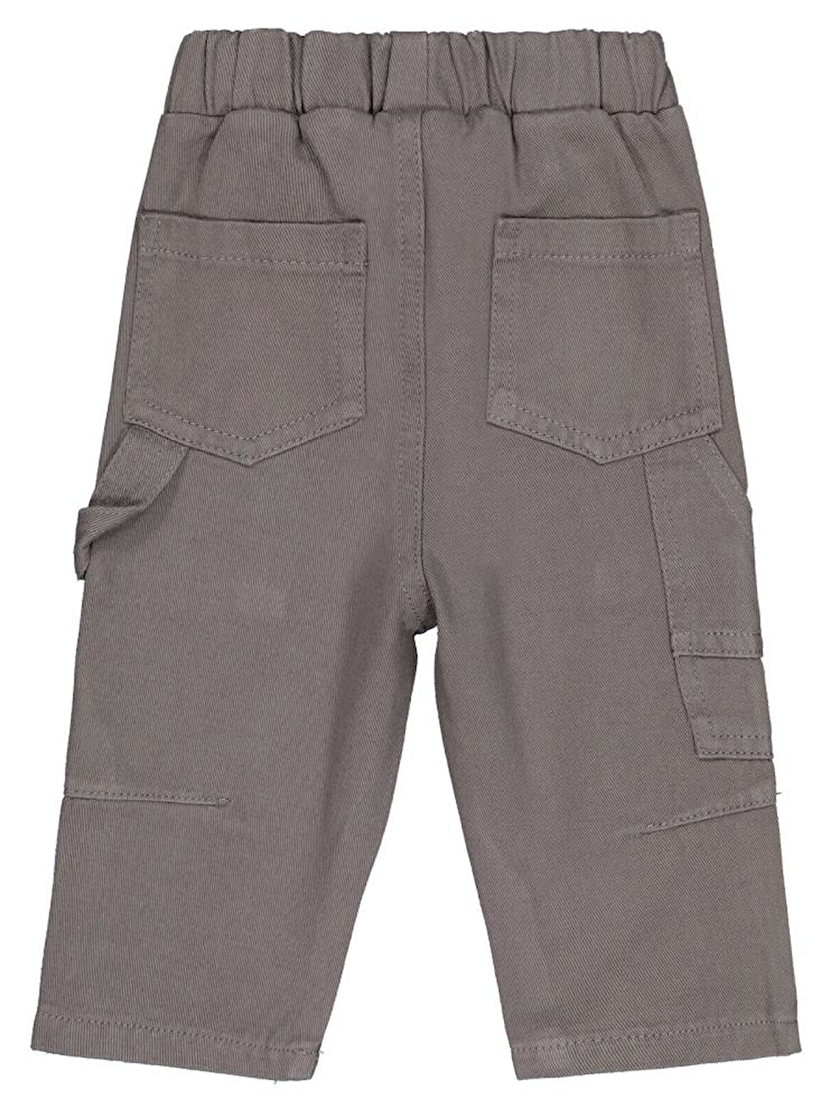 Civil Baby Alfonso Carpenter 6-18 Ay Pantolon - Gri 9-12 Ay