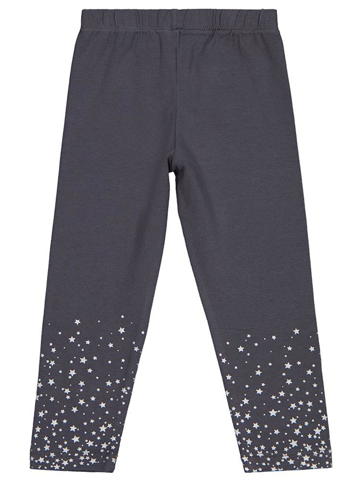 Civil Girls Yıldız Baskılı 2-5 Yaş Tayt - Gri2-3 Yaş