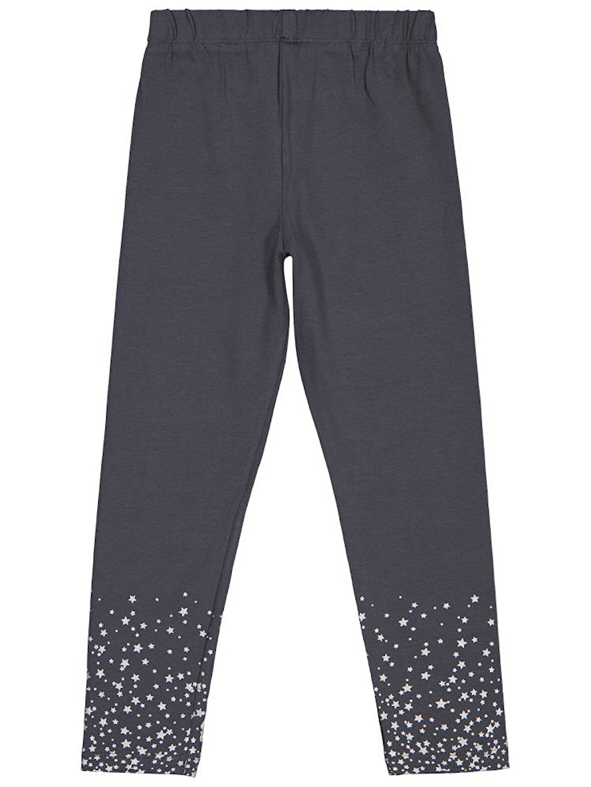 Civil Girls Yıldız Baskılı 6-9 Yaş Tayt - Gri7-8 Yaş