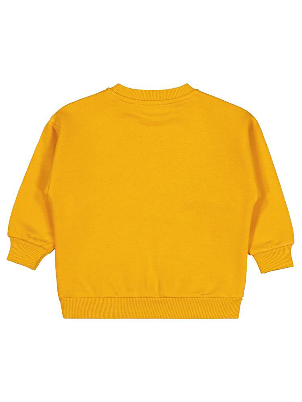 Civil Boys Panda Nakışlı2-5 Yaş Sweatshirt - Hardal 3-4 Yaş