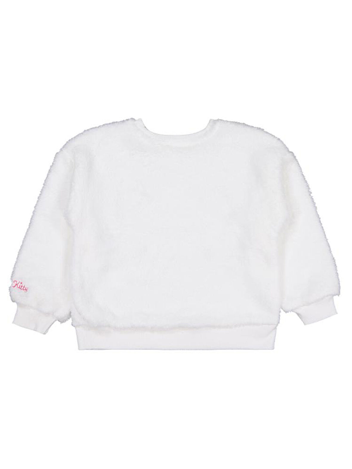 Hello Kitty 6-9 Yaş Sweatshirt - Ekru 6-7 Yaş