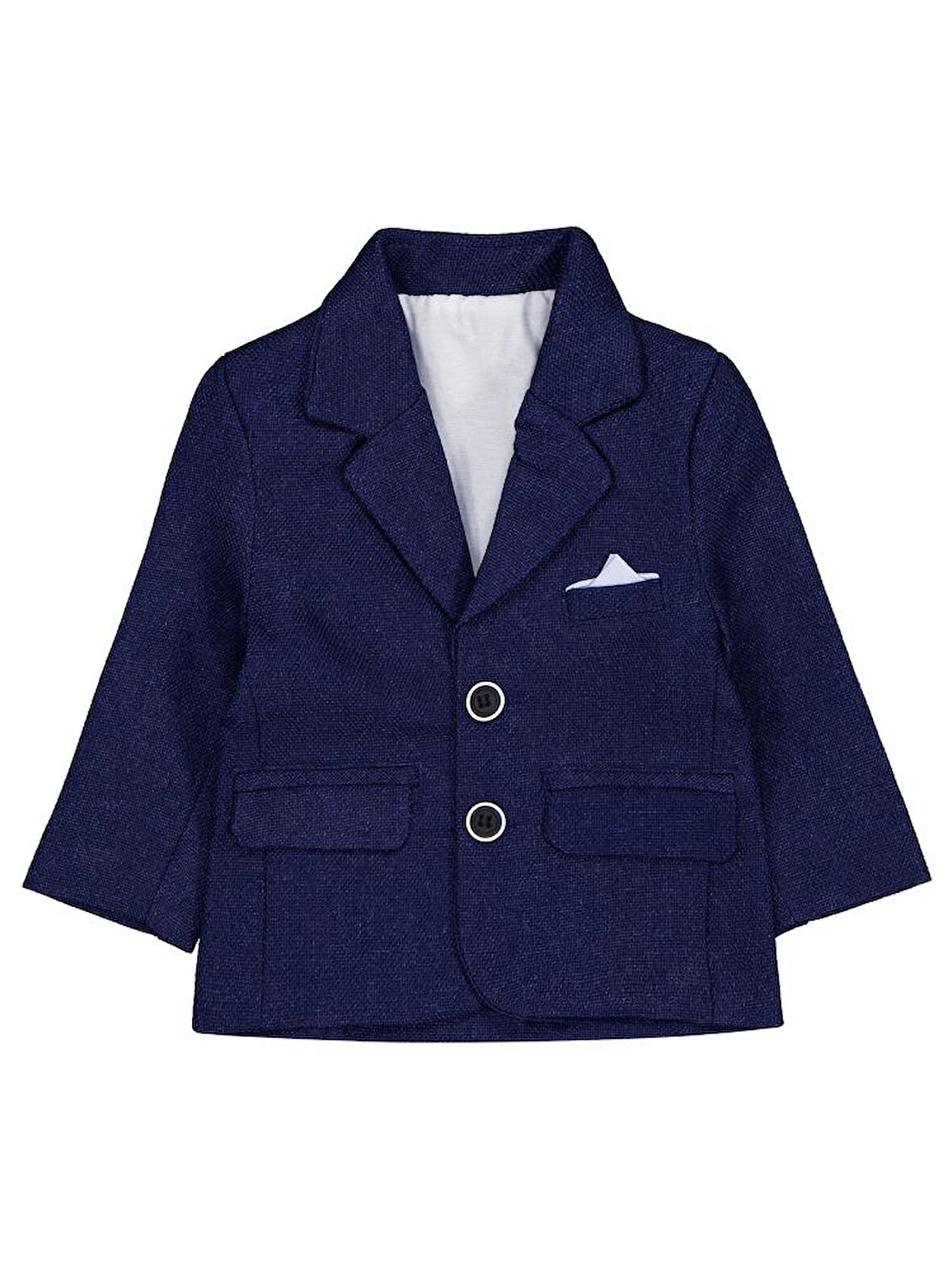 Civil Baby Blazer Ceketli 6-18 Ay Takım - Lacivert 6-9 Ay