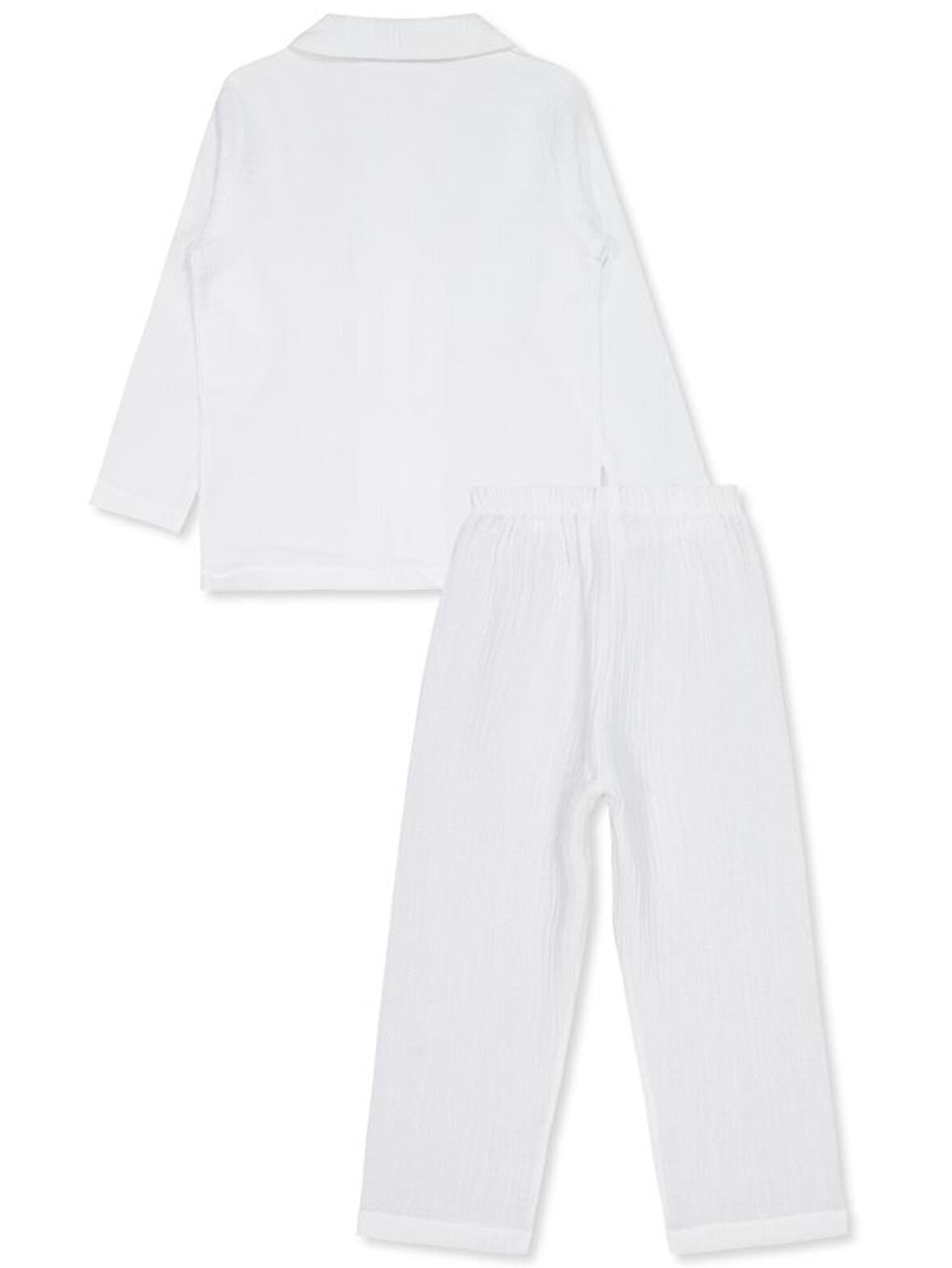 Civil Girls Düz 10-13 Yaş Pijama Takımı - Ekru 12-13 Yaş