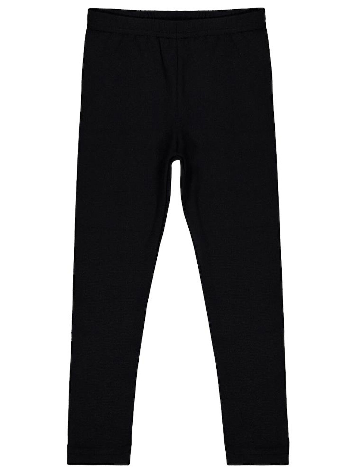 Civil Girls Düz 10-13 Yaş Tayt - Siyah 10-11 Yaş