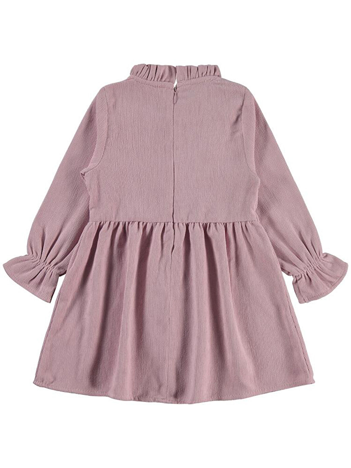 Civil Girls Fiyonklu 2-5 Yaş Elbise - Pembe 3-4 Yaş