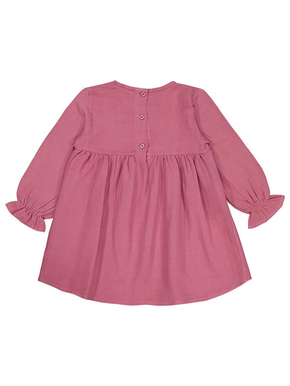 Civil Girls Roba Çiçekli 2-5 Yaş Elbise - Pembe 3-4 Yaş