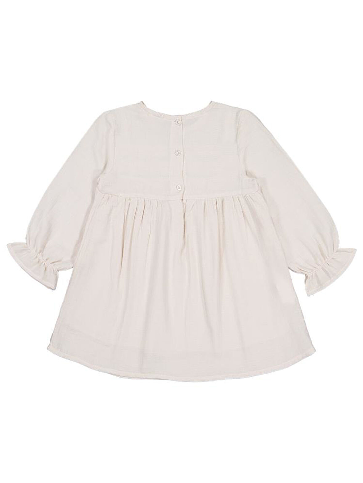 Civil Girls Roba Çiçekli 2-5 Yaş Elbise - Bej 2-3 Yaş