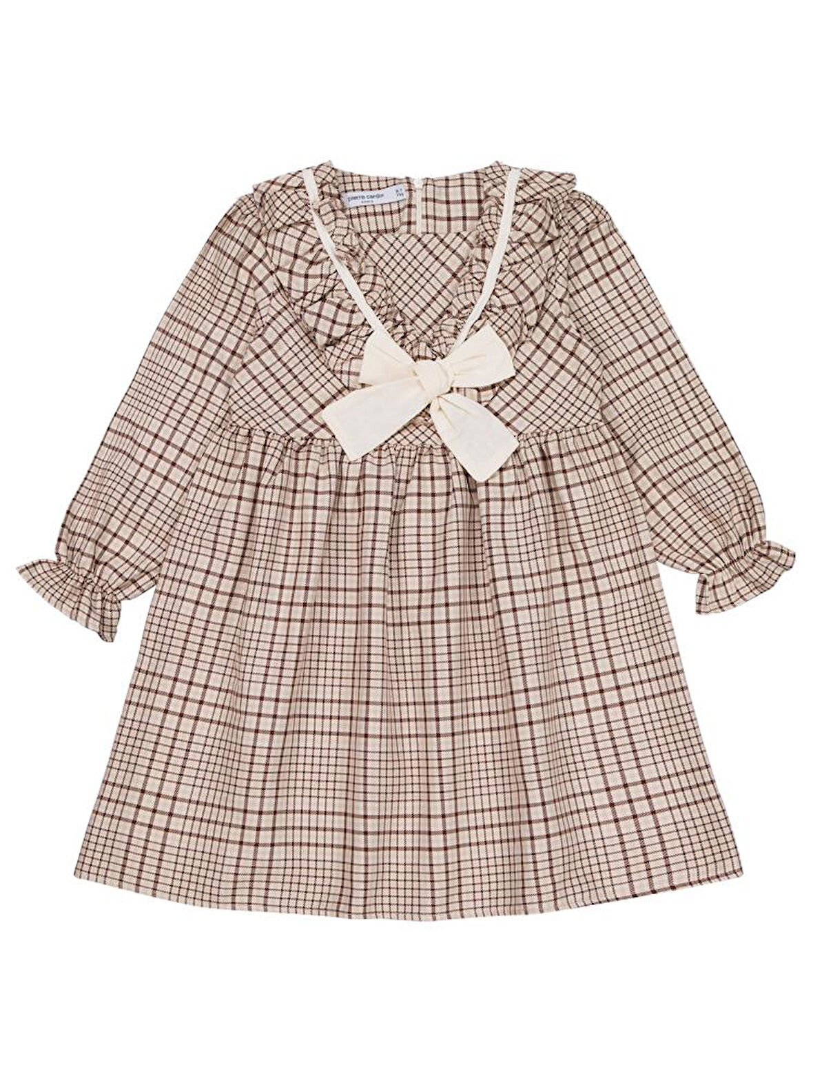 Pierre Cardin 6-9 Yaş Elbise - Bej 7-8 Yaş