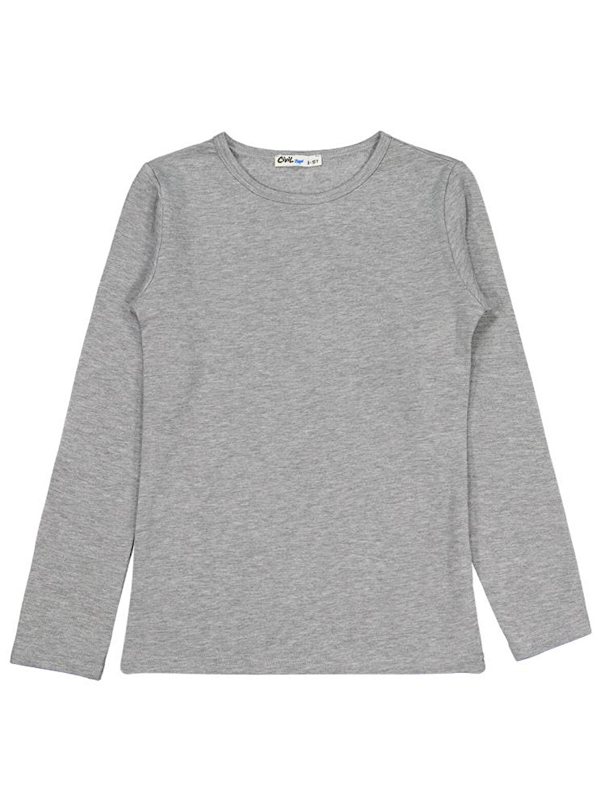 Civil Boys Termal 9-13 Yaş Sweatshirt - Gri 13-14 Yaş