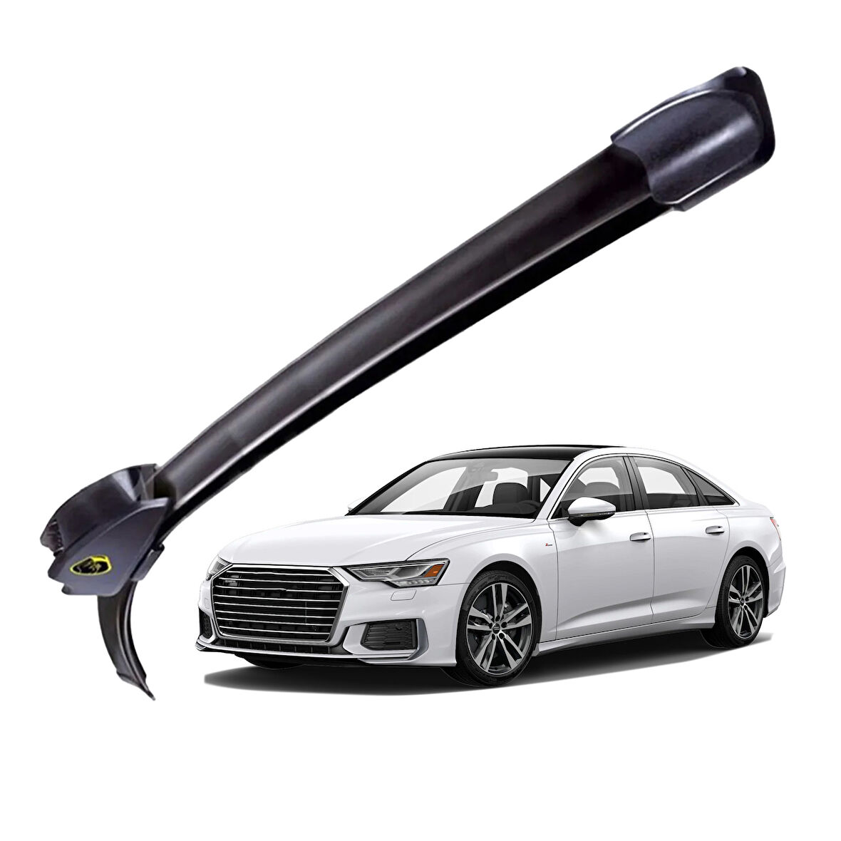 Mega Oto Market RBW Otomobil Sileceği Muz Silecek Takımı 55/55 cm 22/22 inch Audi A6 Sedan - Avant - Allroad ile uyumlu