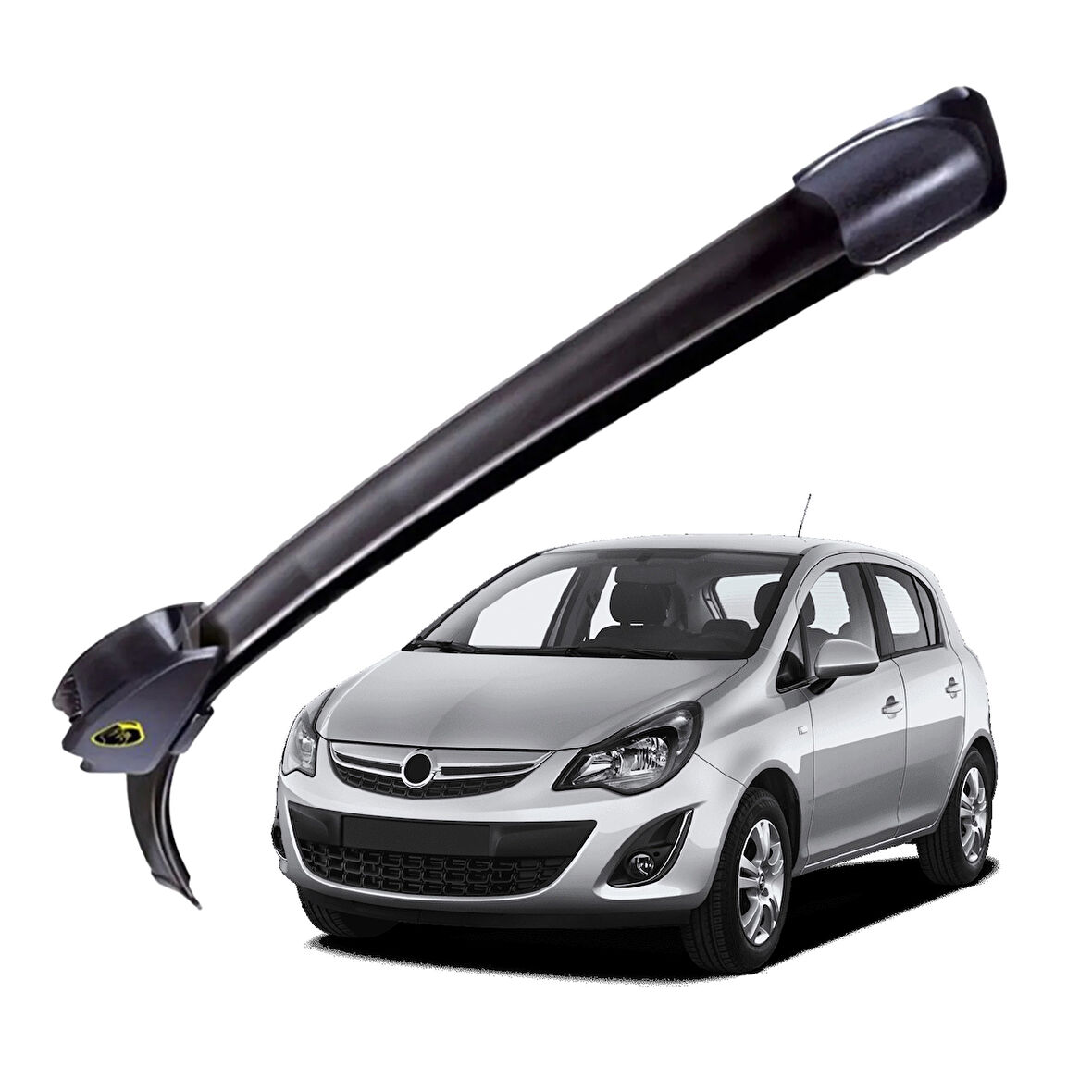 Mega Oto Market RBW Otomobil Sileceği Muz Silecek Takımı 65/40 cm 26/16 inch Opel Corsa D ile uyumlu