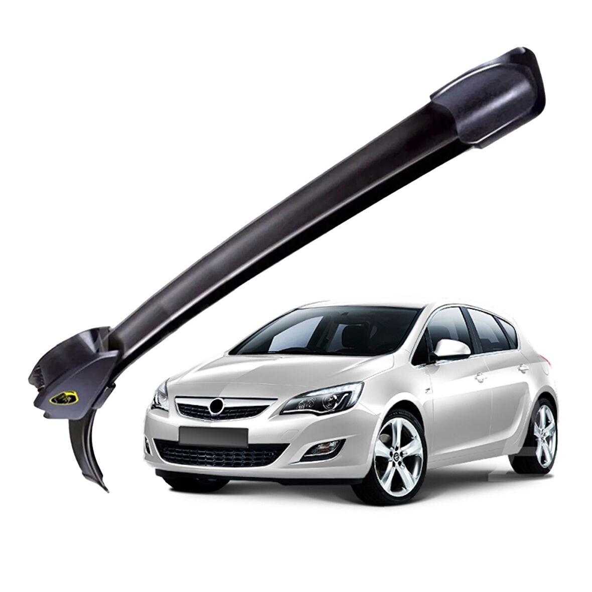 Mega Oto Market RBW Otomobil Sileceği Muz Silecek Takımı 68/63 cm 27/25 inch Opel Astra J ile uyumlu