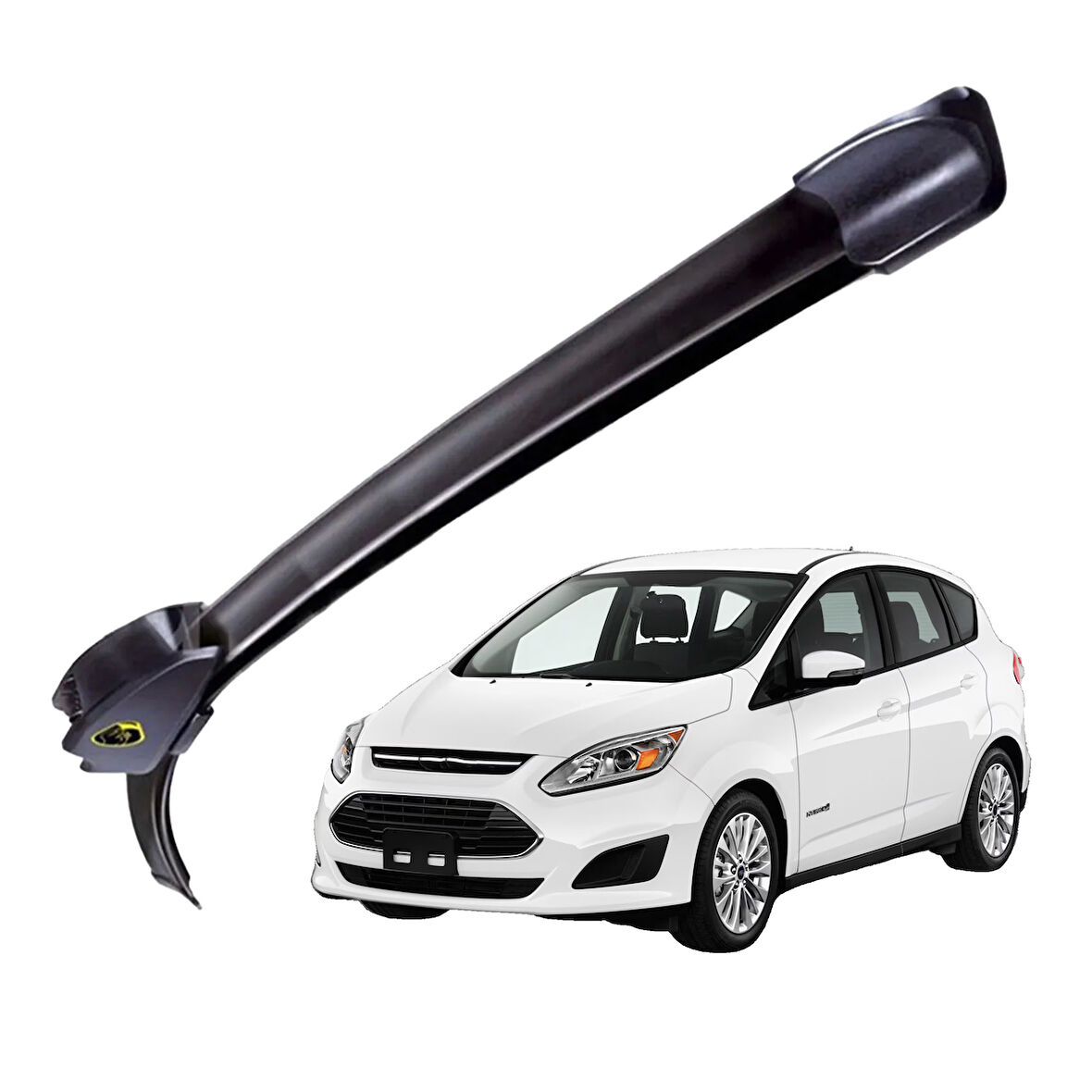 Mega Oto Market RBW Otomobil Sileceği Muz Silecek Takımı 65/48 cm 26/19 inch Ford C-Max ile uyumlu